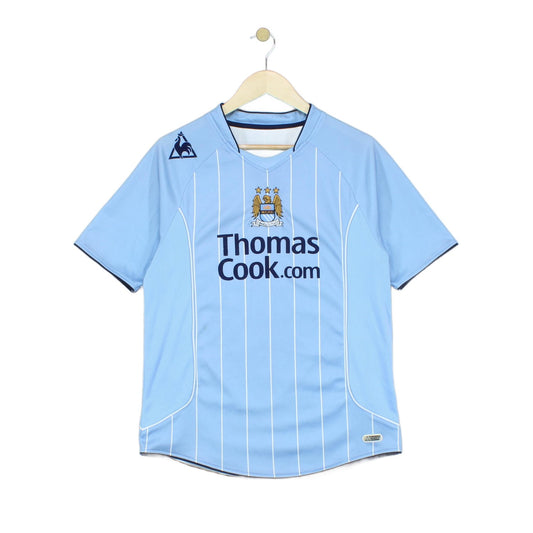 Mens Manchester City 2007-08 Football Shirt Home Jersey