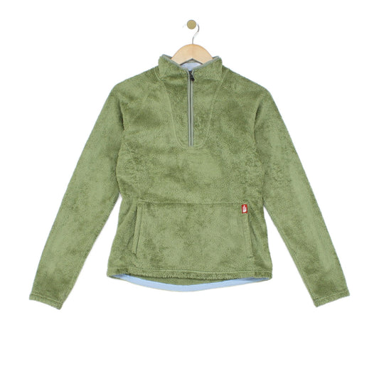 Womens Teddy Fleece Jumper 1/4 Zip Outdoor