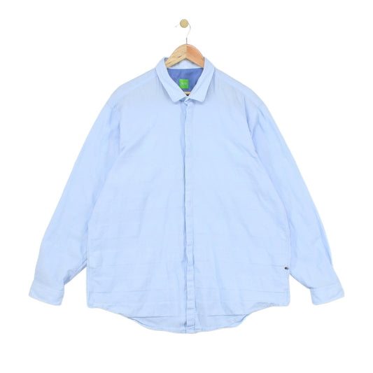 Mens Shirt Long Sleeve Button Up Business