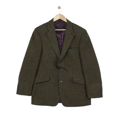 Mens Yorkshire Tweed Blazer Woolmark Check