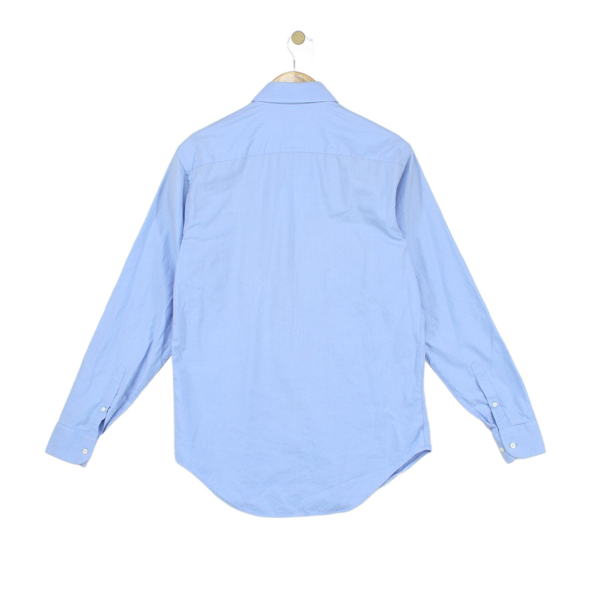 Mens Shirt Long Sleeve Formal Classic Cotton