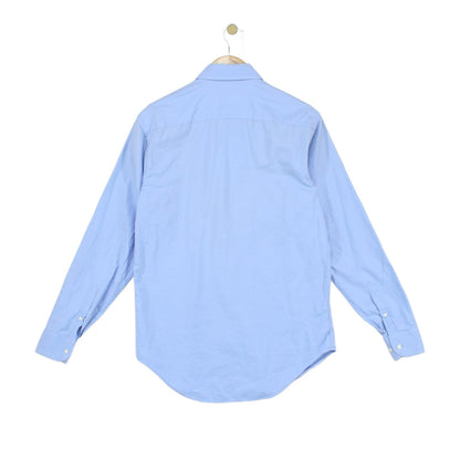 Mens Shirt Long Sleeve Formal Classic Cotton
