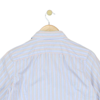Womens Striped Shirt Slim Fit  Short Sleeve