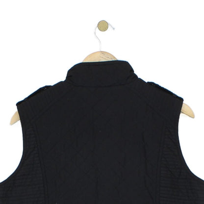 Womens Bodywarmer Motorcycle Zip Sleeveless Button