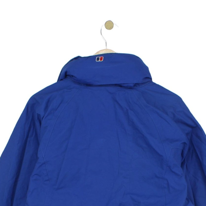 Mens Waterproof Jacket Full Zip Hooded Outdoor