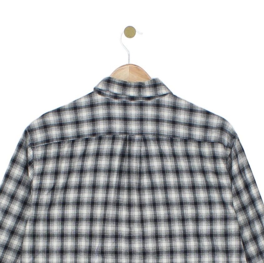 Mens Plaid Shirt Pattern Button Down Long Sleeve Cotton