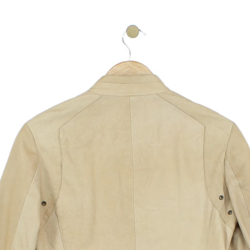 Womens Leather Jacket Utility