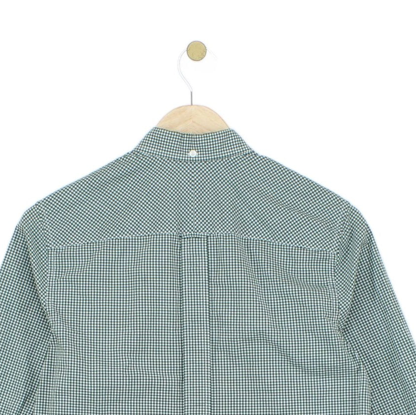 Mens Check Shirt Button Down