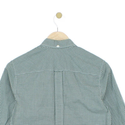 Mens Check Shirt Button Down