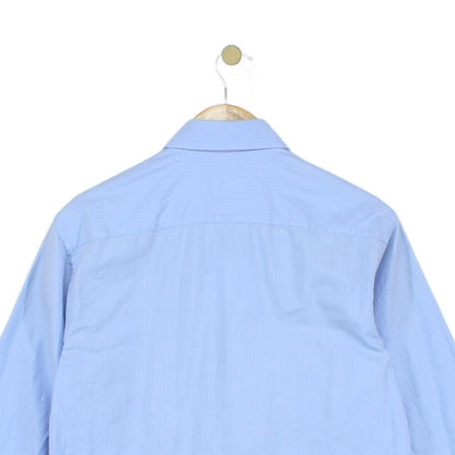 Mens Shirt Long Sleeve Formal Classic Cotton