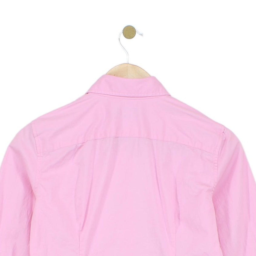 Womens Shirt Long Sleeve Button Up