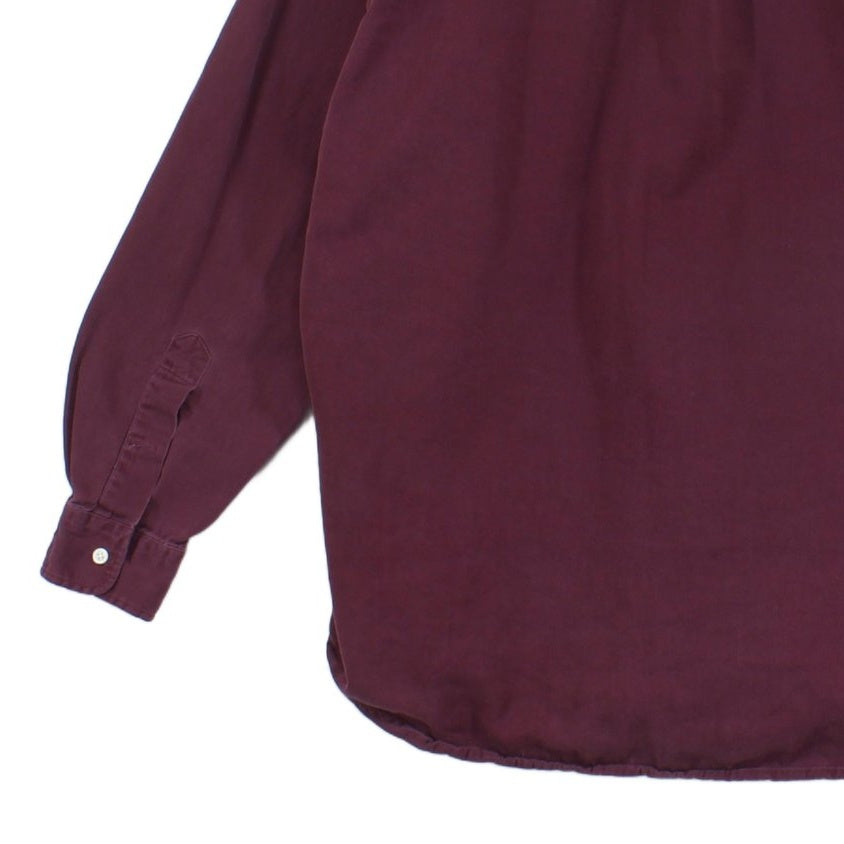 Mens Check Shirt Button Down Long Sleeve