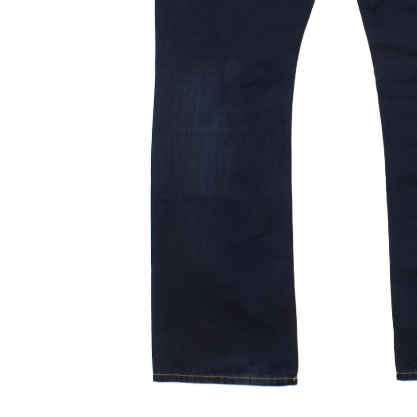 Mens Zatiny Jeans Bootcut Button Fly Mid Rise Denim