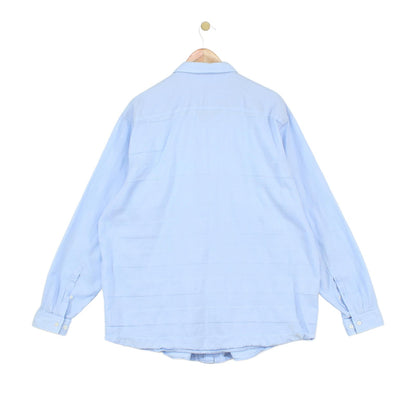 Mens Shirt Long Sleeve Button Up Business