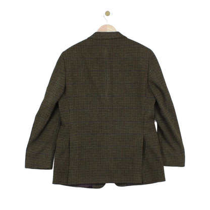 Mens Yorkshire Tweed Blazer Woolmark Check