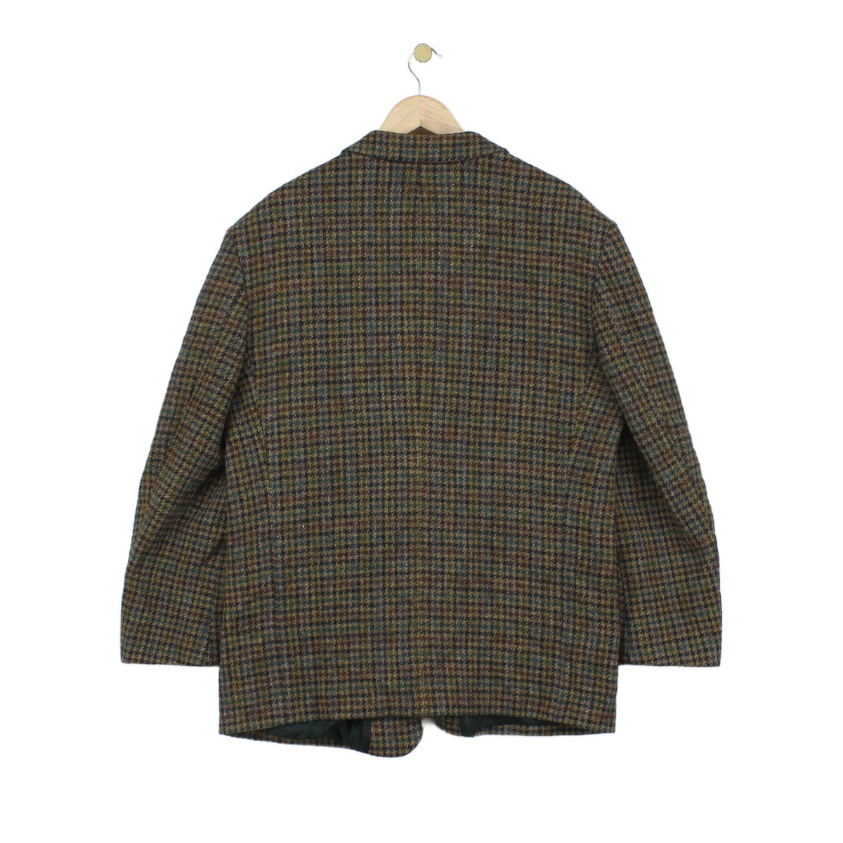 Mens Harris Tweed Blazer Plaid Formal
