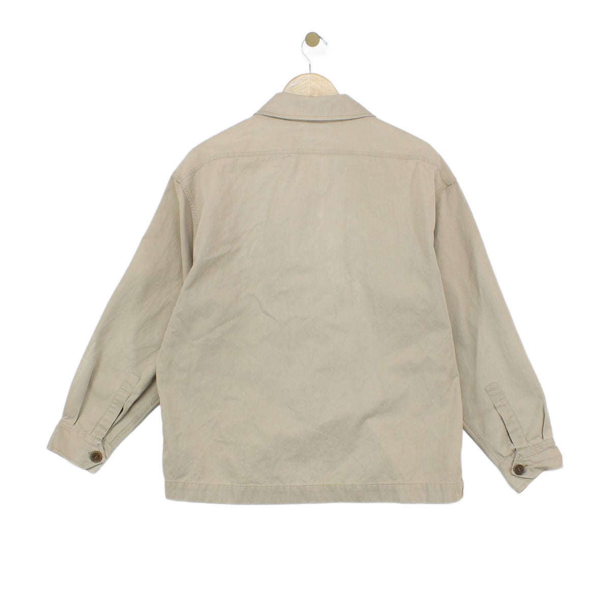 Mens Jacket Uk Made Full Zip Collared