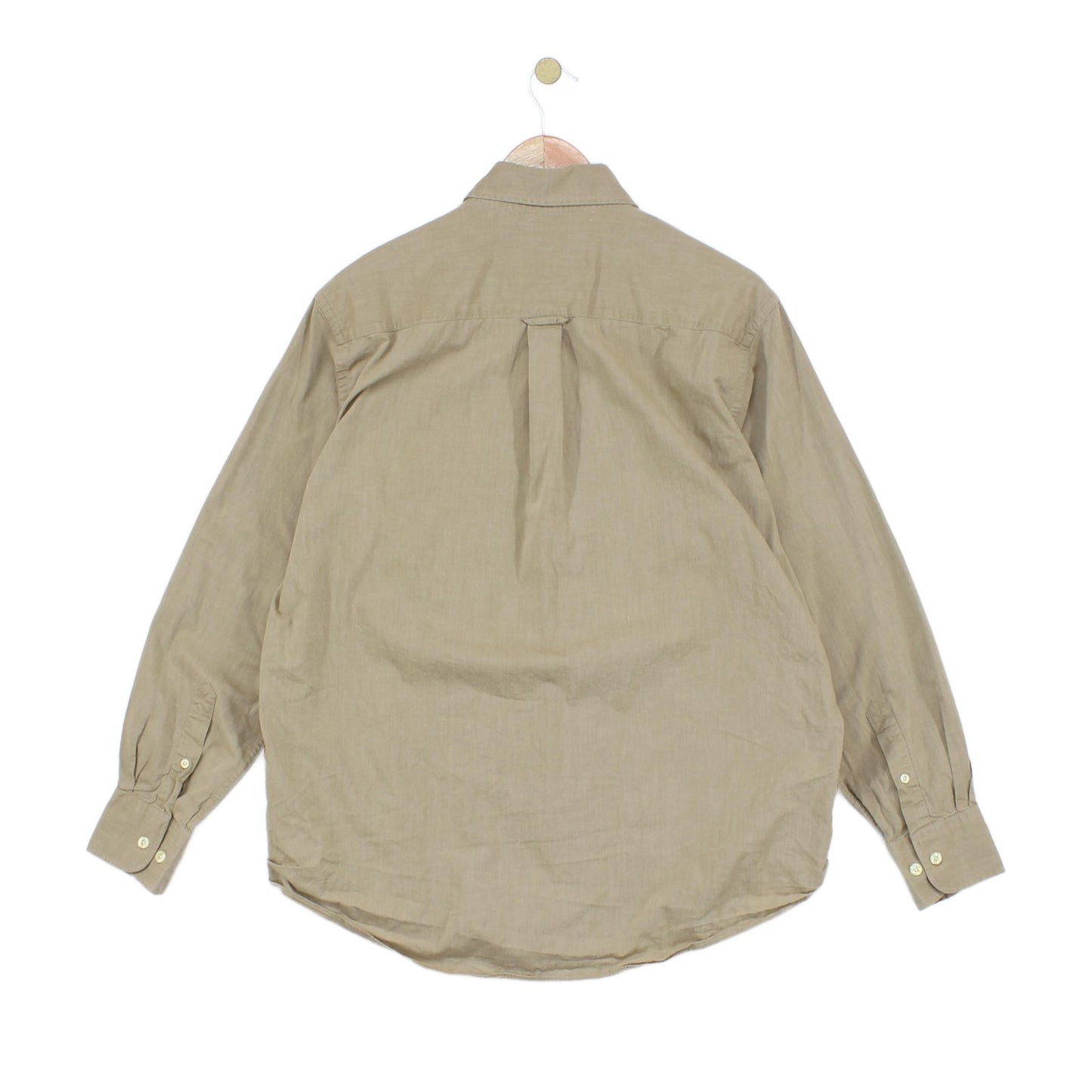 Mens Safari Shirt Long Sleeve Button Up Classic
