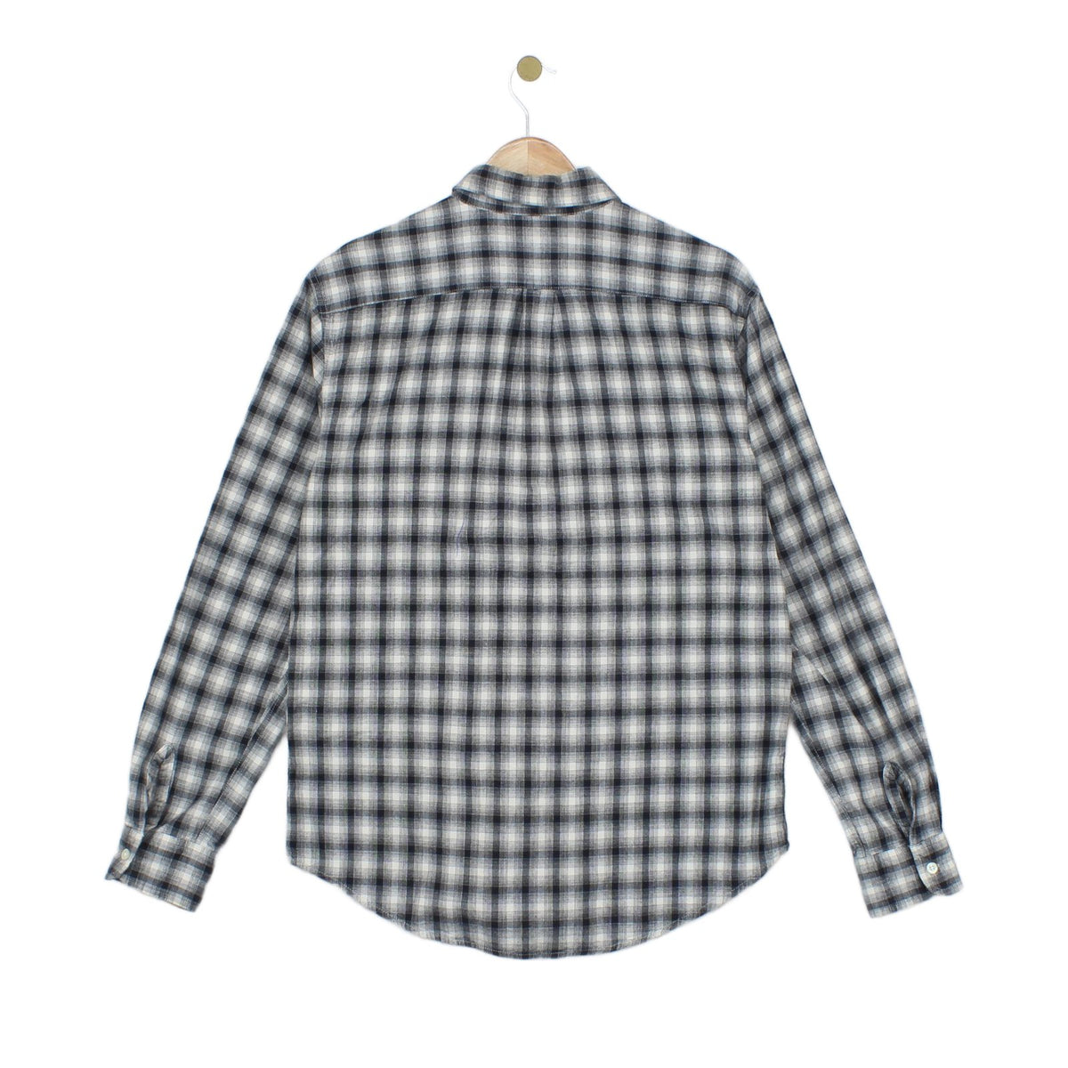 Mens Plaid Shirt Pattern Button Down Long Sleeve Cotton