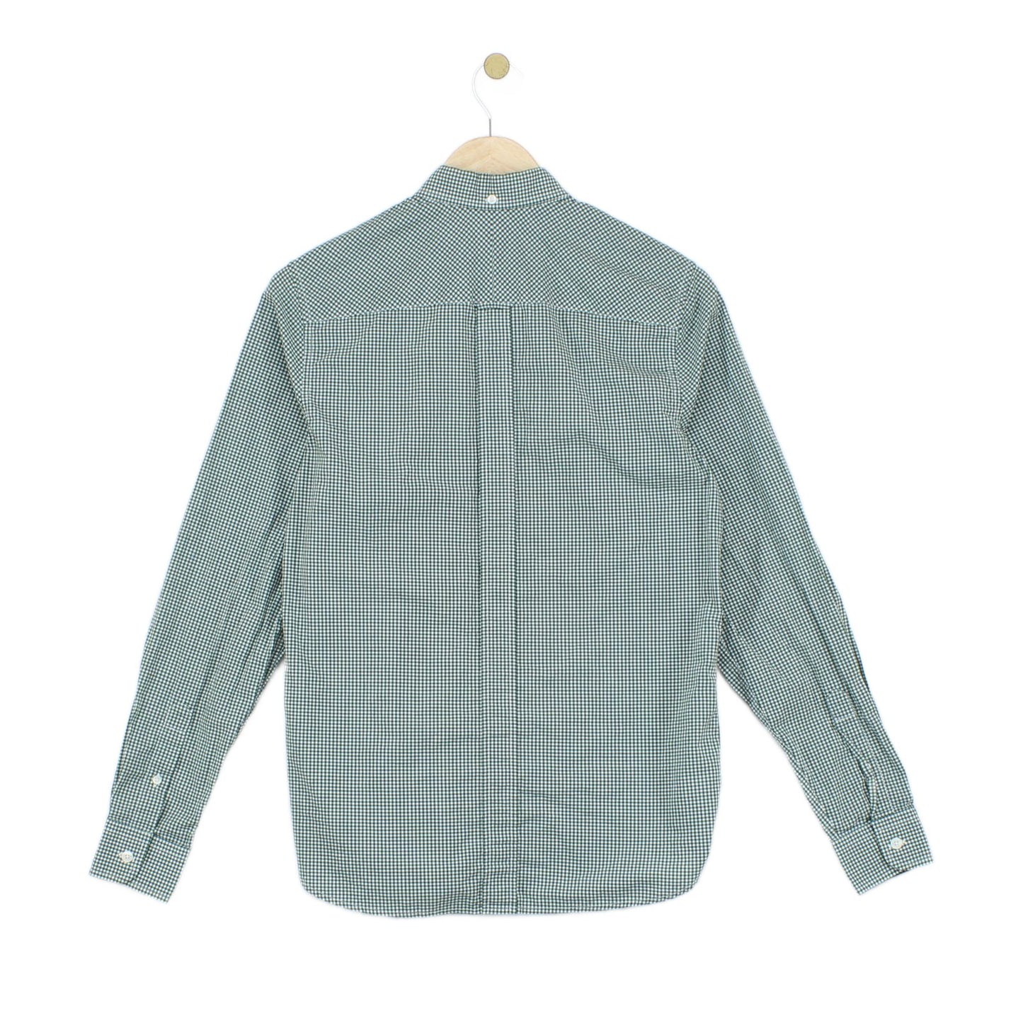 Mens Check Shirt Button Down
