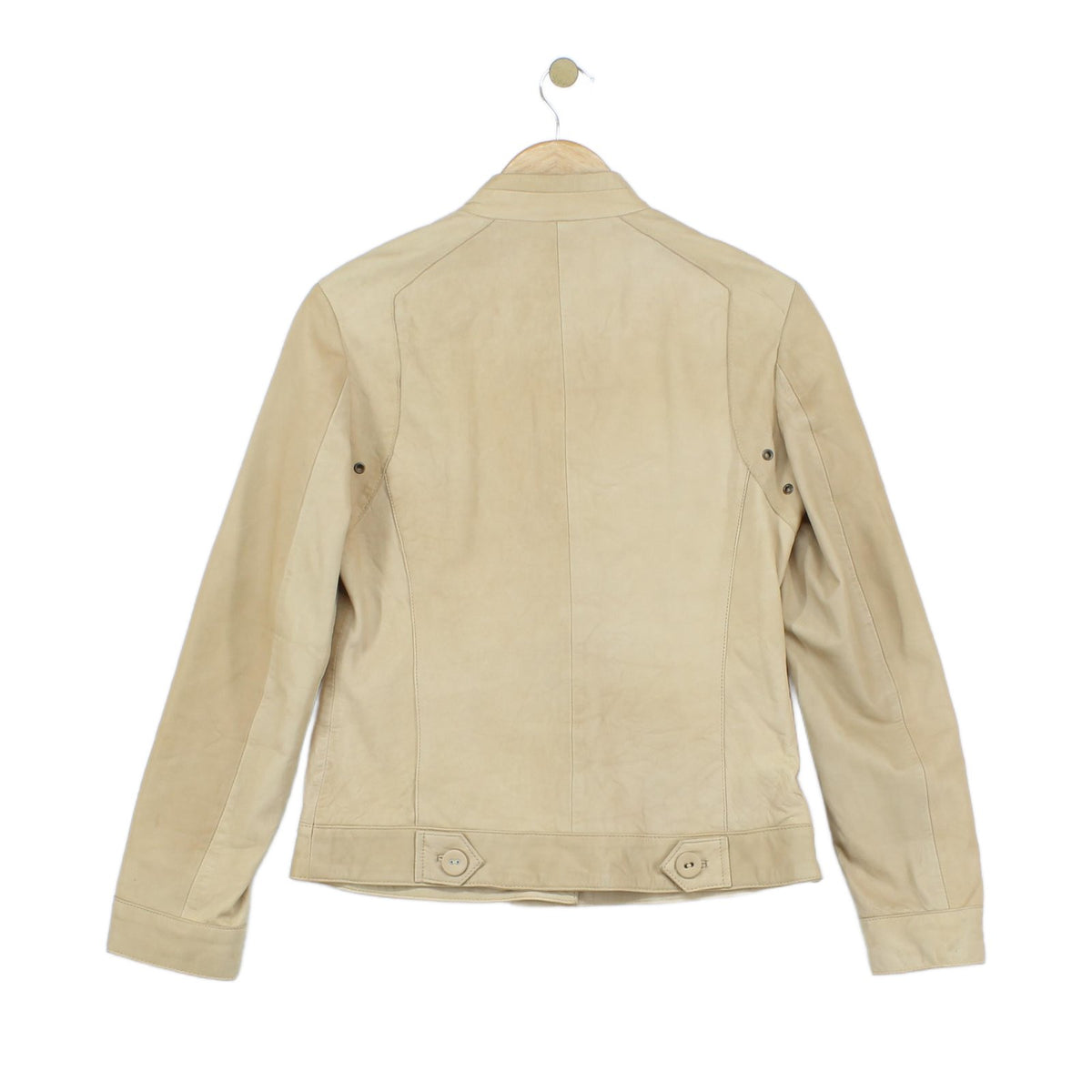 Womens Leather Jacket Utility