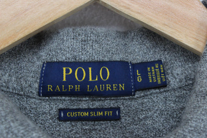 Mens Polo Shirt Custom Slim Fit Long Sleeve Collared