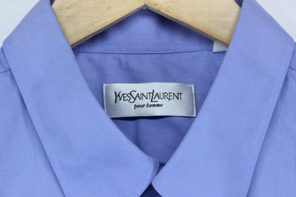 Mens Shirt Button Up Long Sleeve Classic