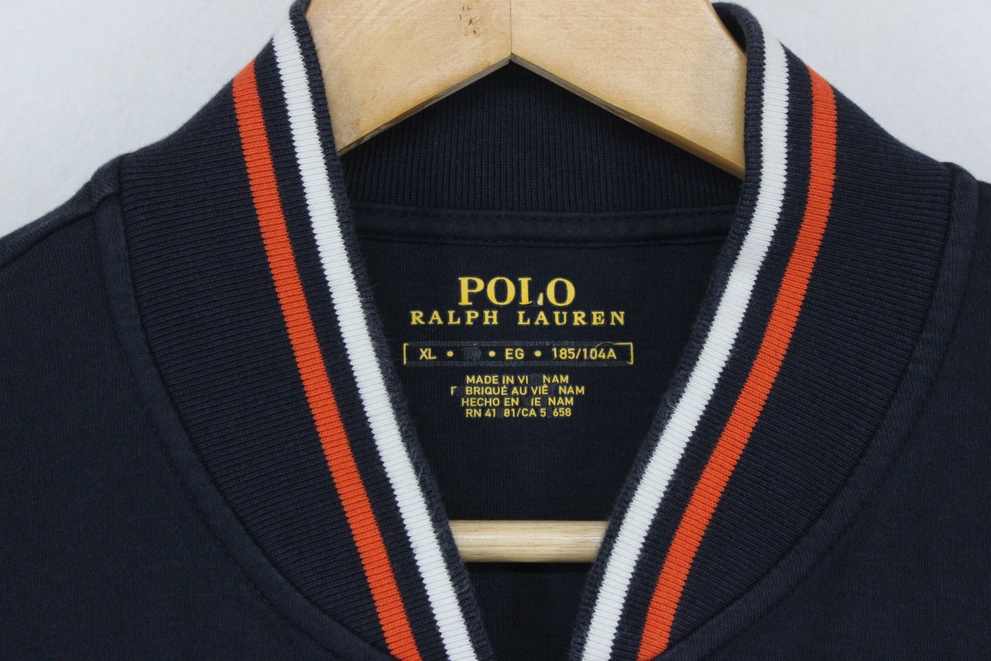 Mens Bomber Jacket Zip Classic Jersey