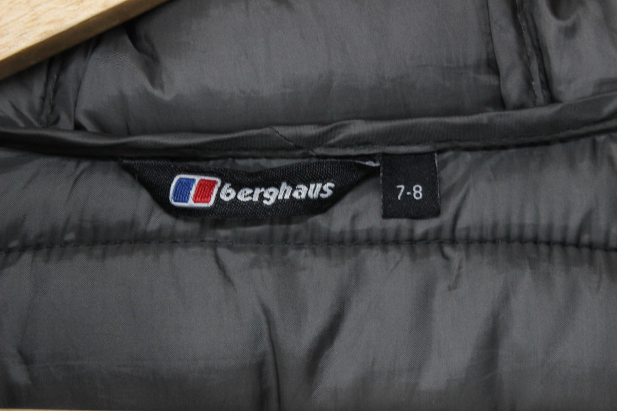 Boys Quilted Jacket Hooded Full Zip