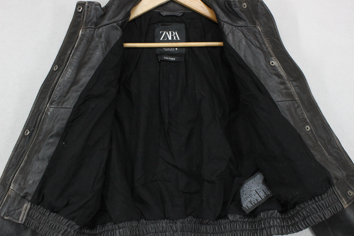 Womens Leather Jacket Biker Outerwear