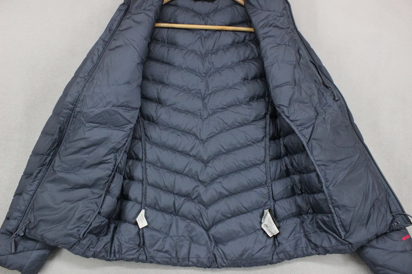 Womens 800 Down Quilted Jacket Lightweight Outdoor