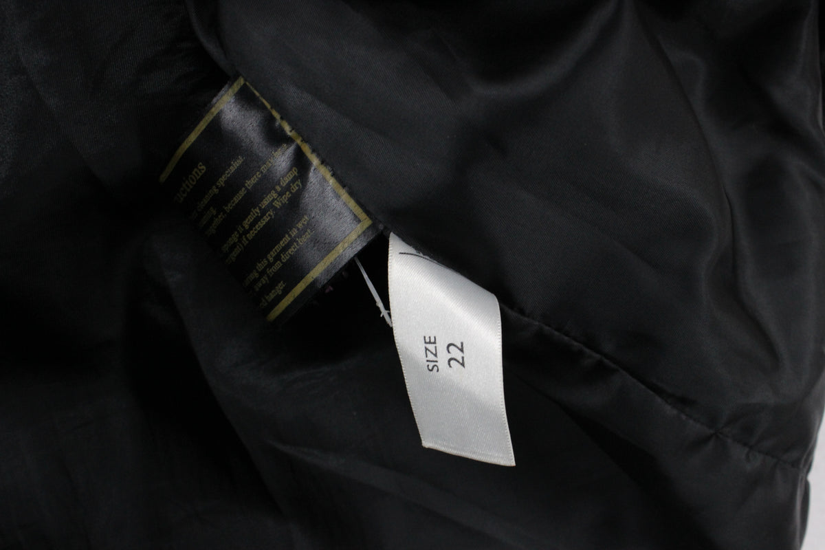 Womens Leather Overcoat Button Up Outerwear