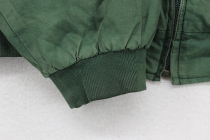 Mens Jacket Full Zip Wool Lined