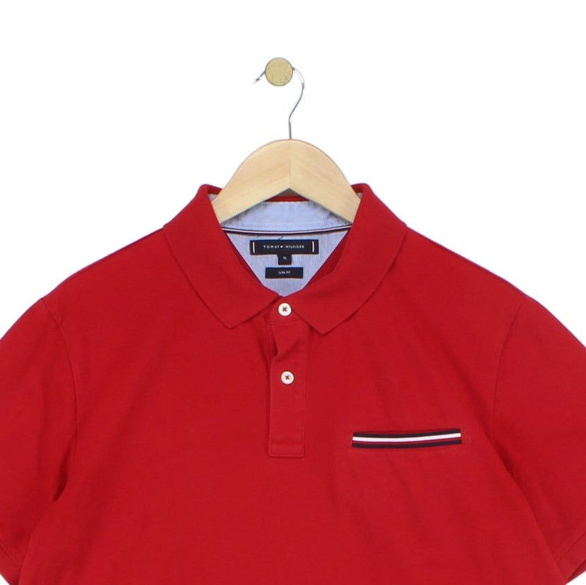 Mens Polo Shirt Slim Fit Short Sleeve