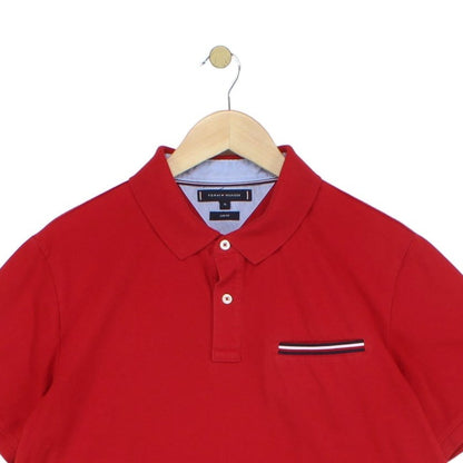 Mens Polo Shirt Slim Fit Short Sleeve