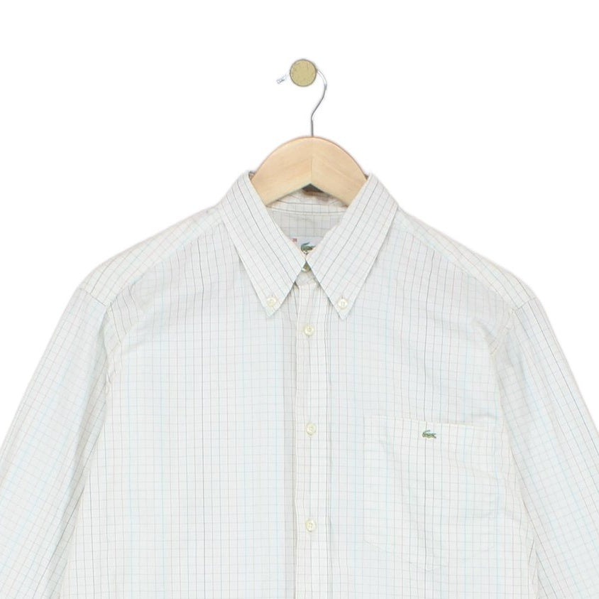 Mens Check Shirt Button Up