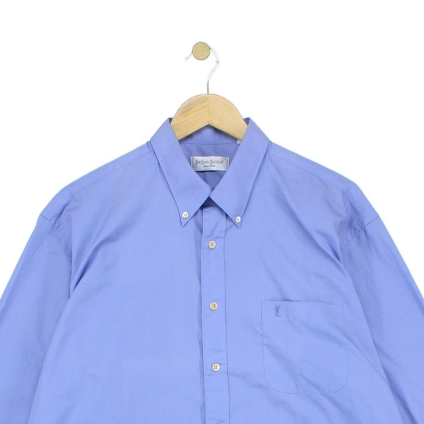 Mens Shirt Button Up Long Sleeve Classic