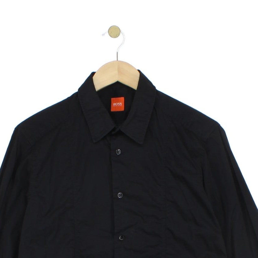Mens Shirt Stretch Formal Long Sleeve