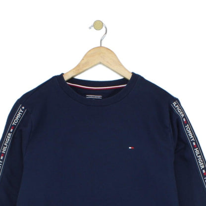 Mens Sweatshirt Crew Neck Logo Long Sleeve