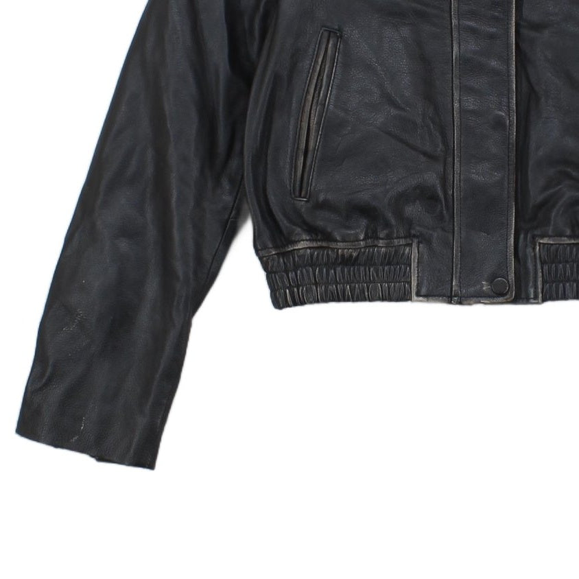 Womens Leather Jacket Biker Outerwear