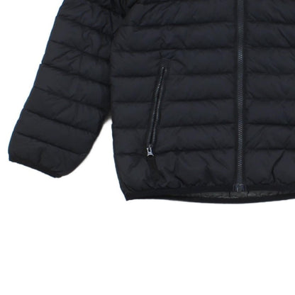 Boys Quilted Jacket Hooded Full Zip