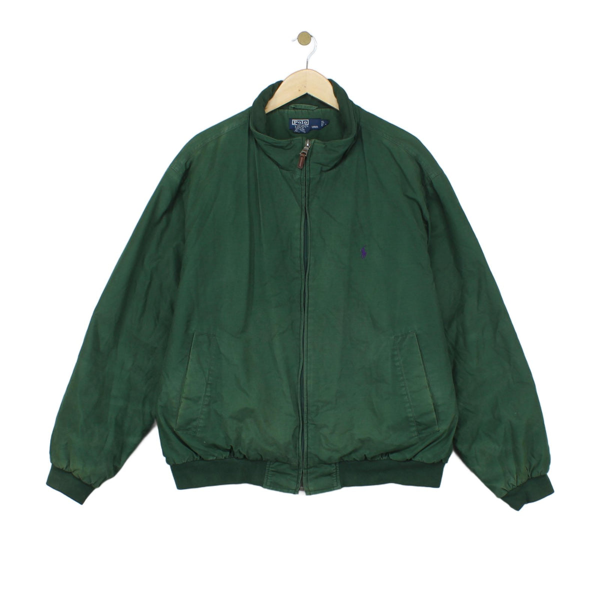 Mens Jacket Full Zip Wool Lined