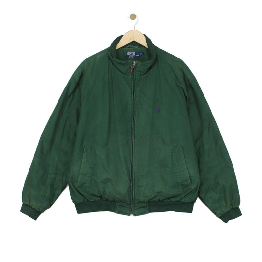 Mens Jacket Full Zip Wool Lined