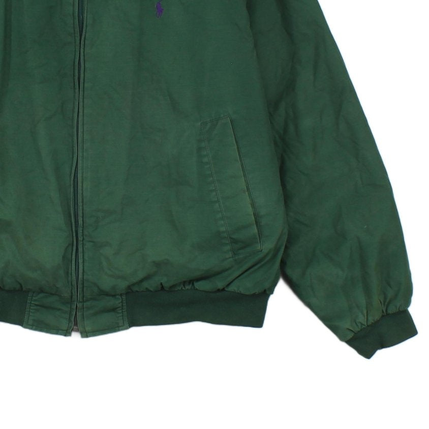 Mens Jacket Full Zip Wool Lined