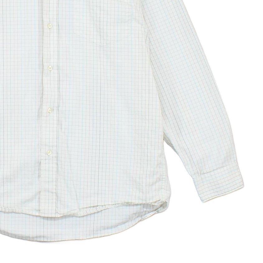 Mens Check Shirt Button Up