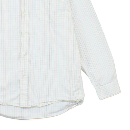 Mens Check Shirt Button Up