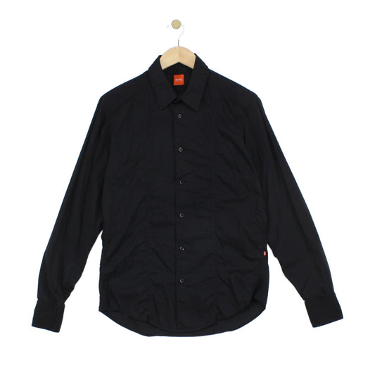 Mens Shirt Stretch Formal Long Sleeve