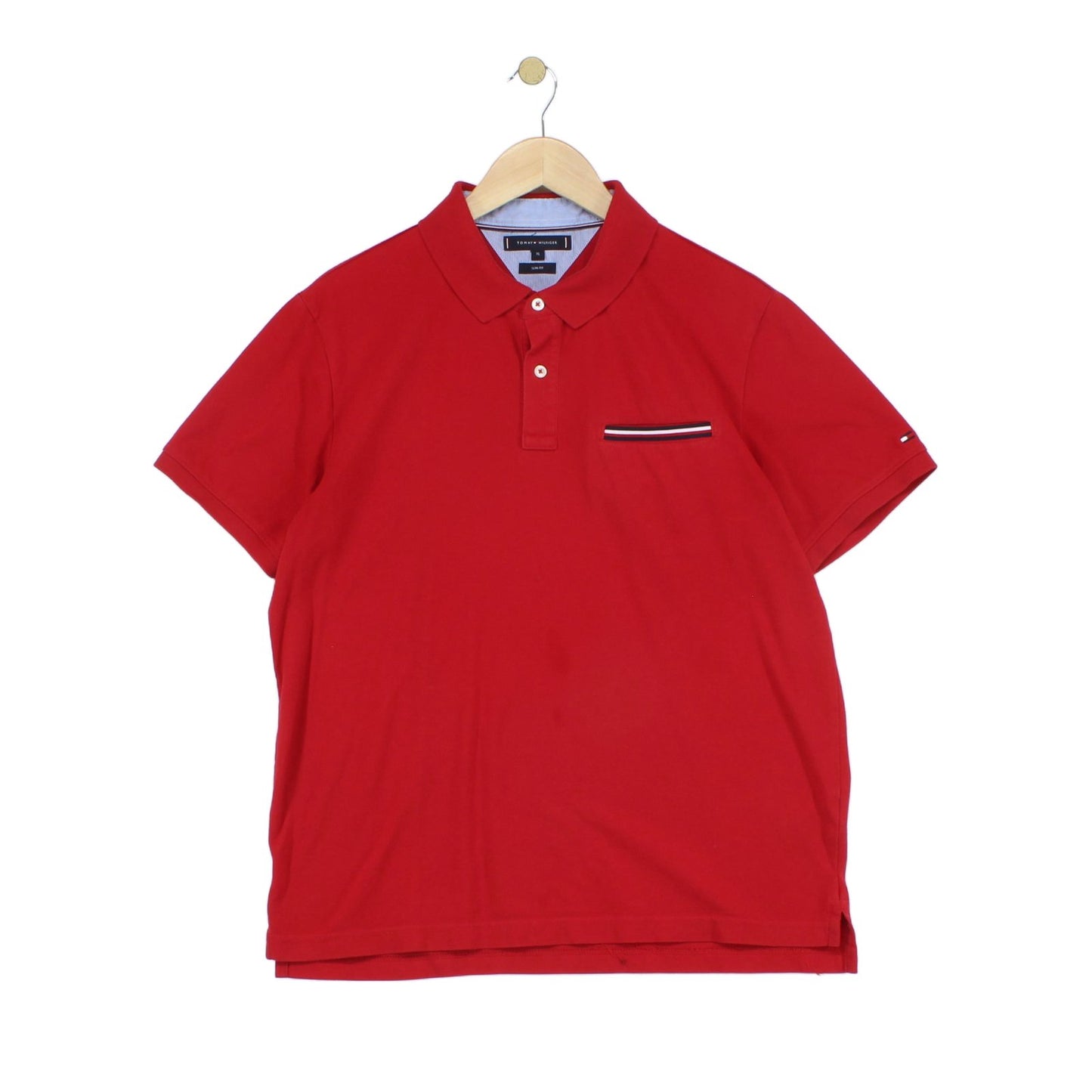 Mens Polo Shirt Slim Fit Short Sleeve