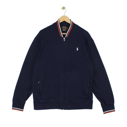 Mens Bomber Jacket Zip Classic Jersey
