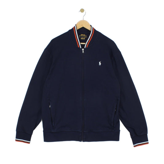 Mens Bomber Jacket Zip Classic Jersey